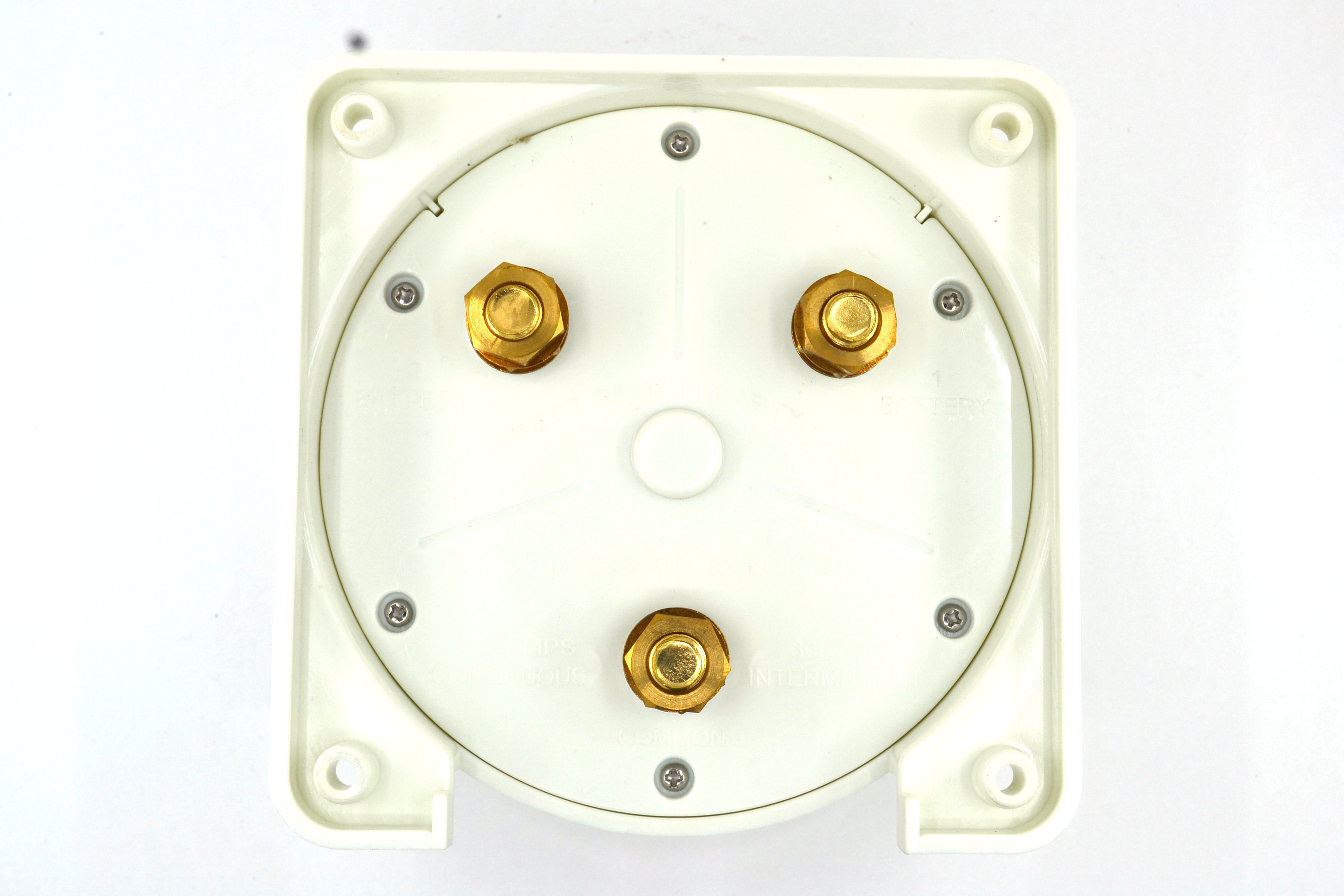 Marine Beyaz Devre Kesici Both Şalter Çift Akü 12V 24V 175A Büyük