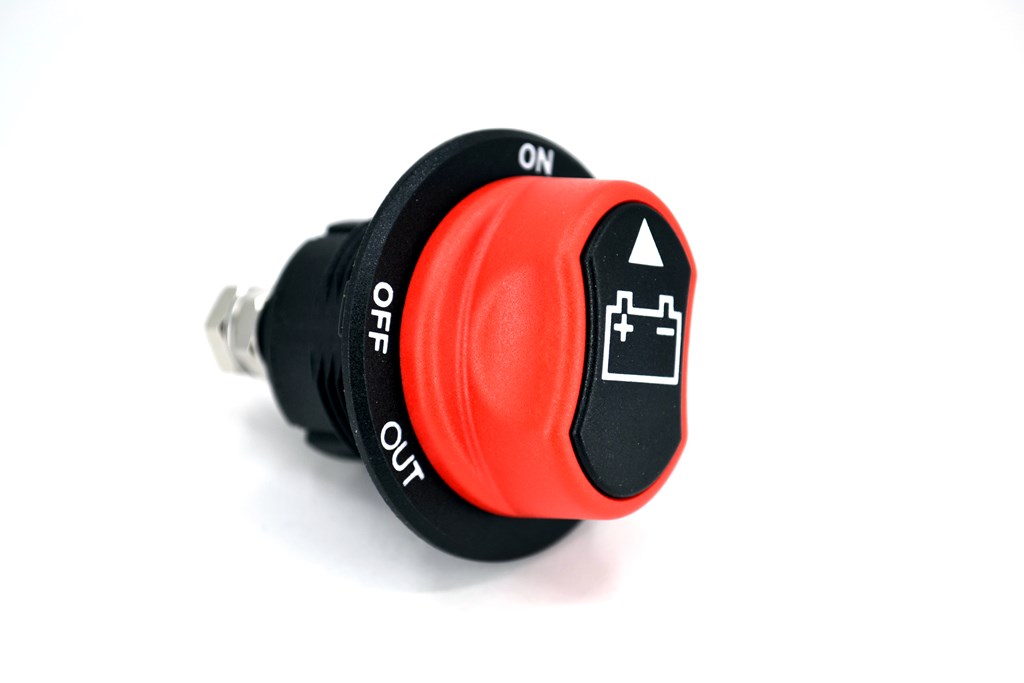 Akü Elektrik Mini Devre Kesici Şalter DC Anahtar 12V 24V 100A Siyah
