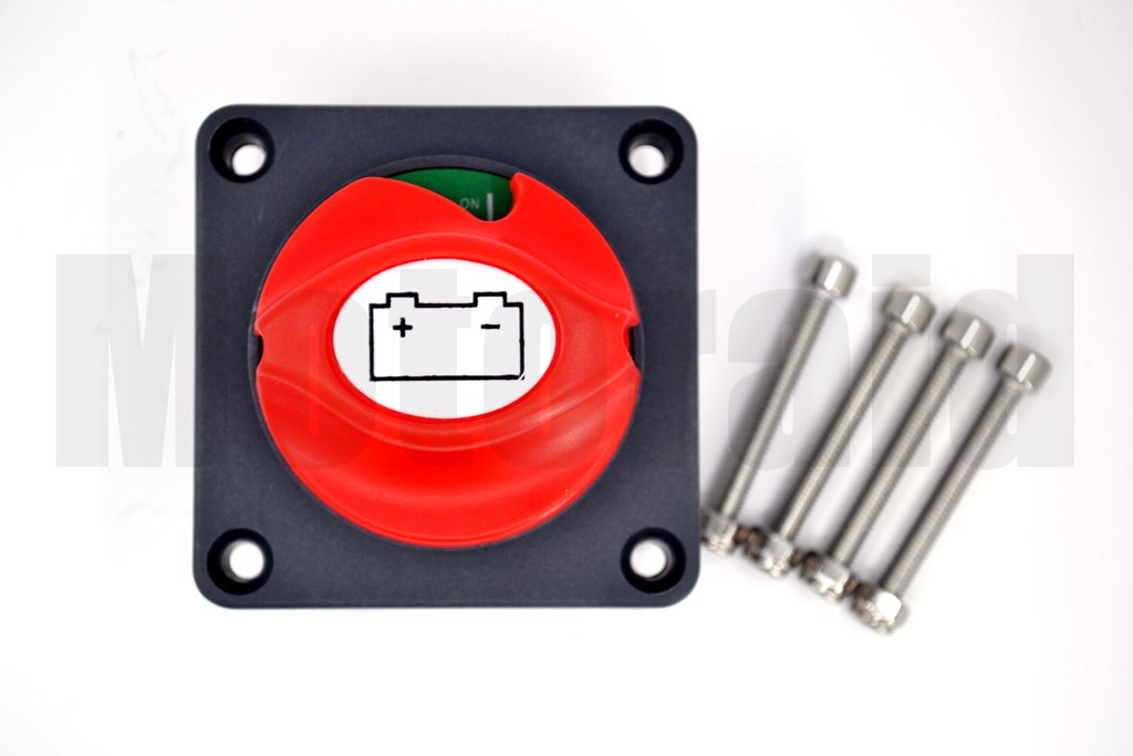 Akü Elektrik Devre Kesici Şalter Anahtar 12V-24V DC 275A Gömme
