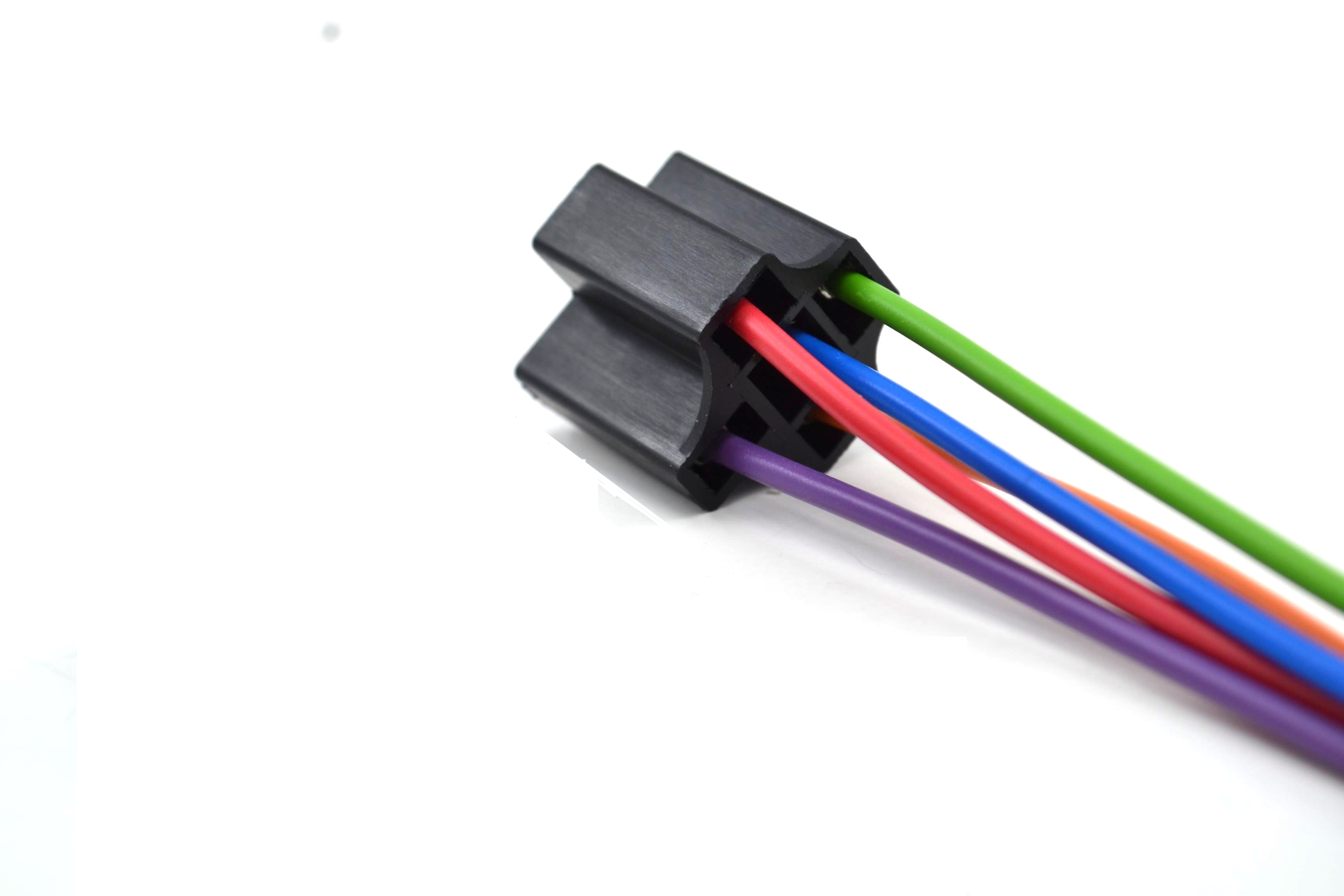 5 Fişli Mini Röle Soketi 6,3mm Fişli Rölelere Göre 1,5mm² Bakır Kablolu