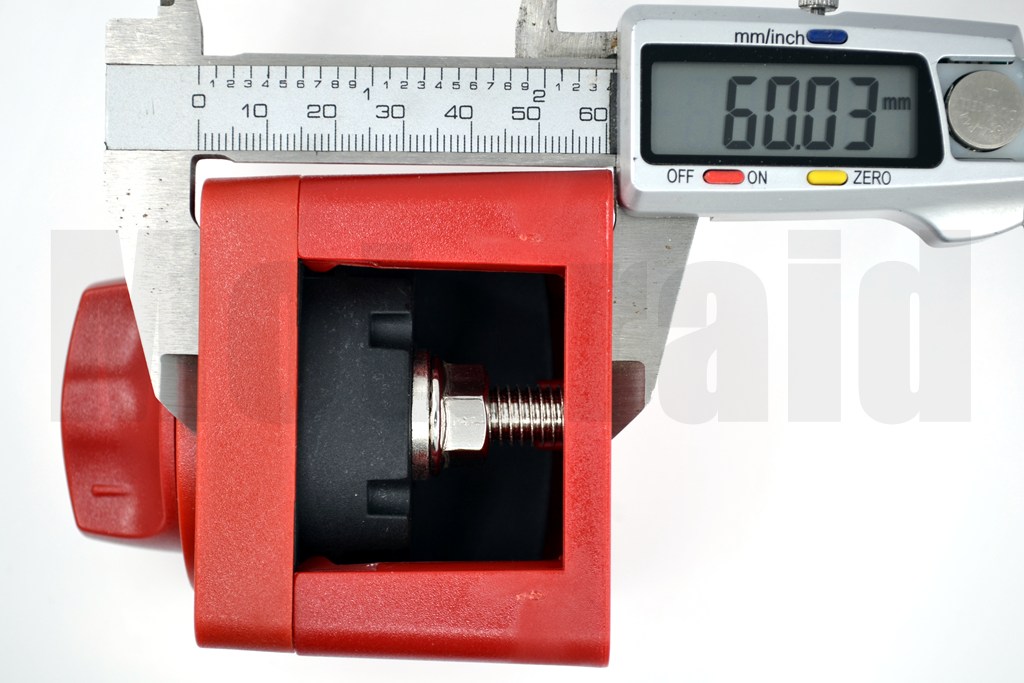 Akü Elektrik Devre Kesici Şalter Anahtar Kırmızı Kasalı 12V-48V DC 300A