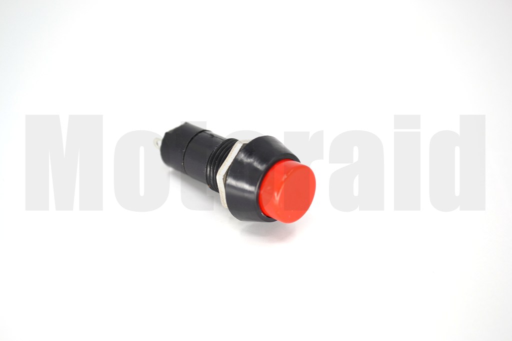 Korna Buton 2P Kırmızı 1-0 12mm Yaylı