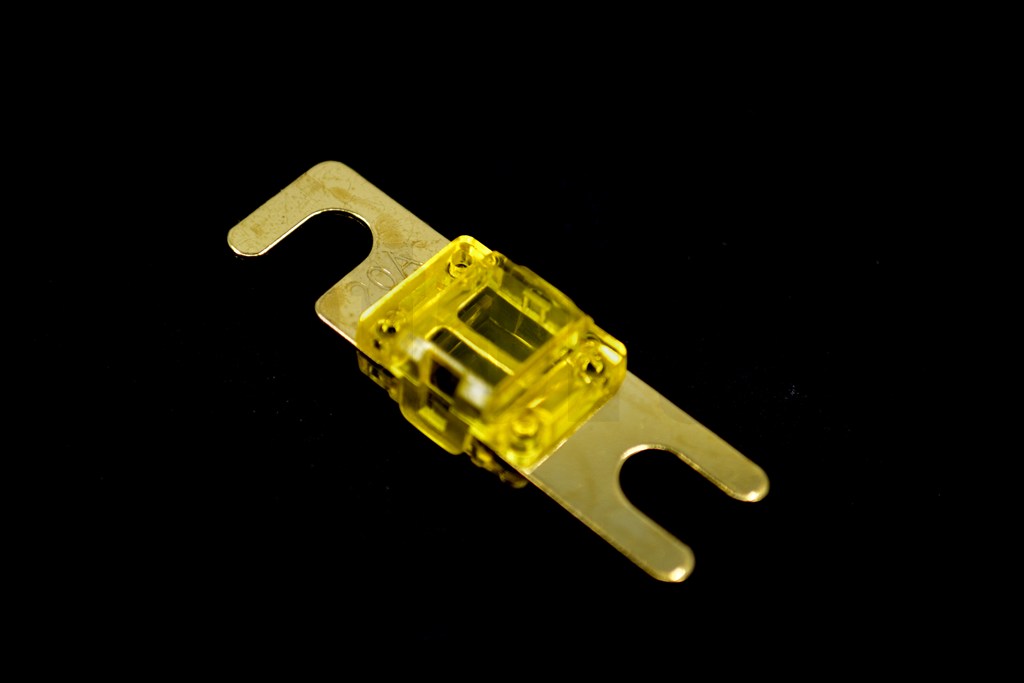 20A Midival Sigorta Şeffaf Gövde Gold Kaplama