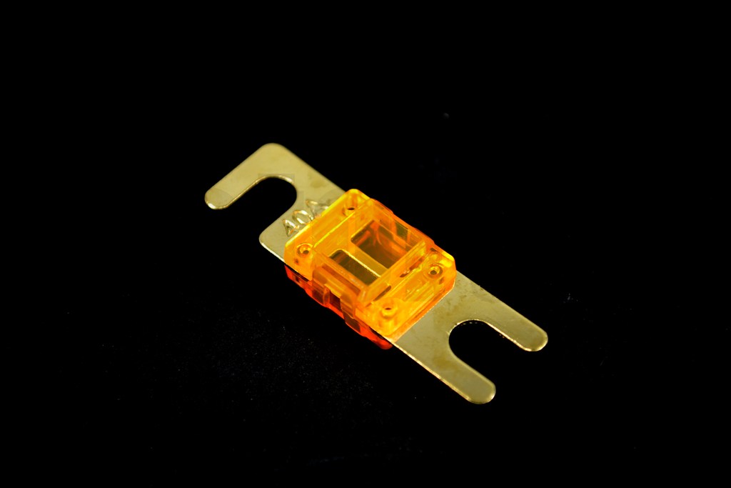 40A Midival Sigorta Şeffaf Gövde Gold Kaplama