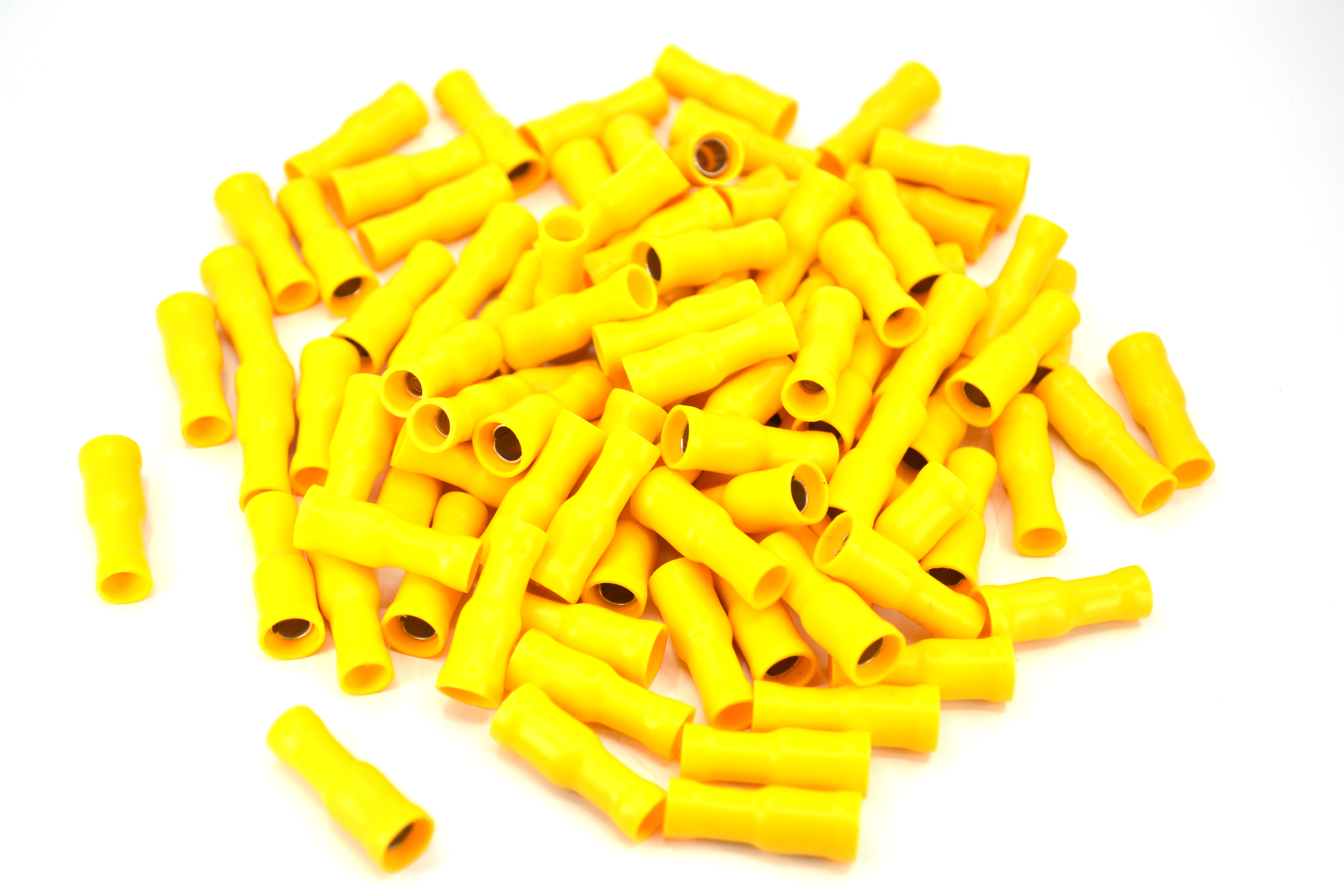 Yuvarlak Dişi Sarı 4,00-6,00mm Kablo Ucu Fiş