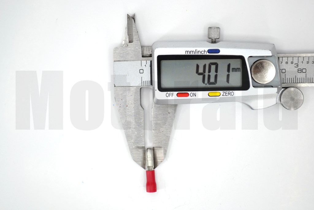 Yuvarlak Erkek Kırmızı 0,50-1,50mm Kablo Ucu Fiş