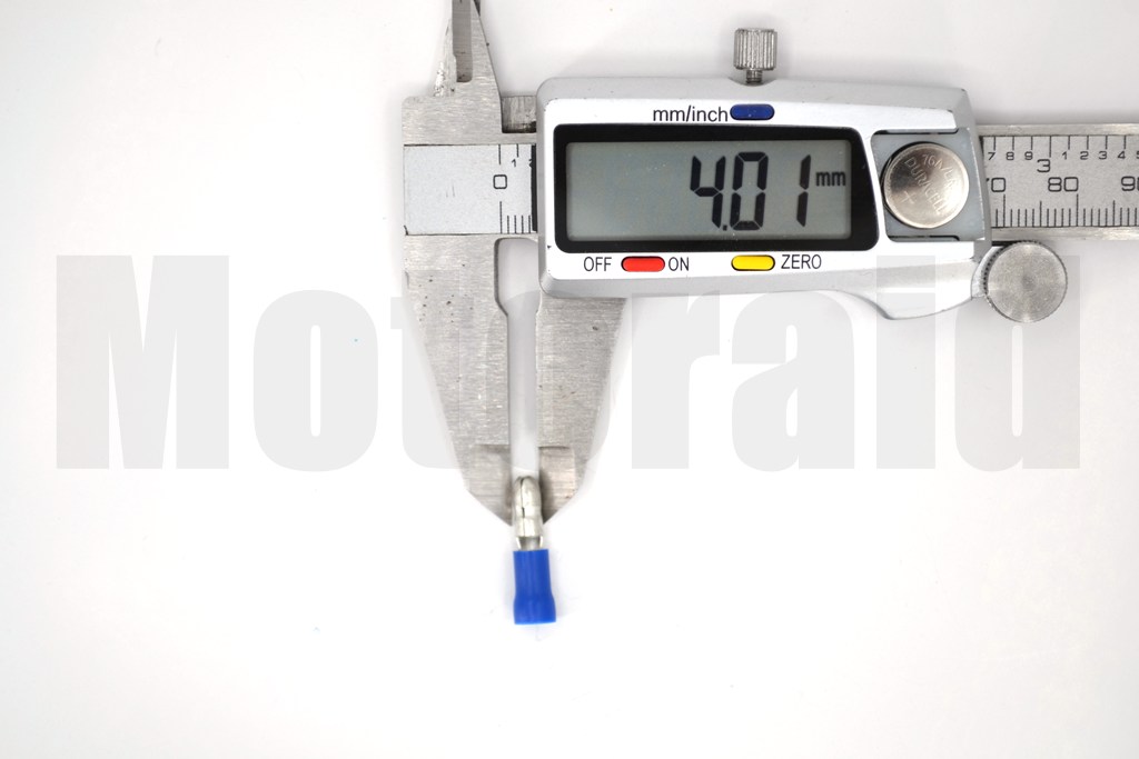 Yuvarlak Erkek Mavi 1,50-2,50mm Kablo Ucu Fiş