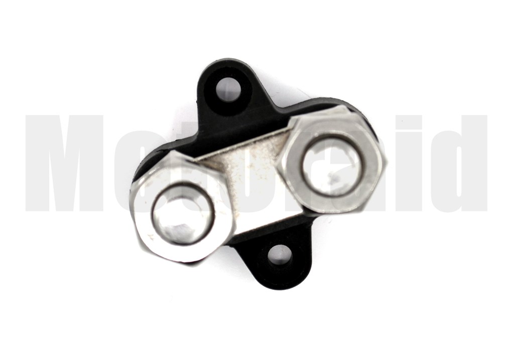 Çift Civata Siyah Şase Terminali 2XM10 Kutuplu