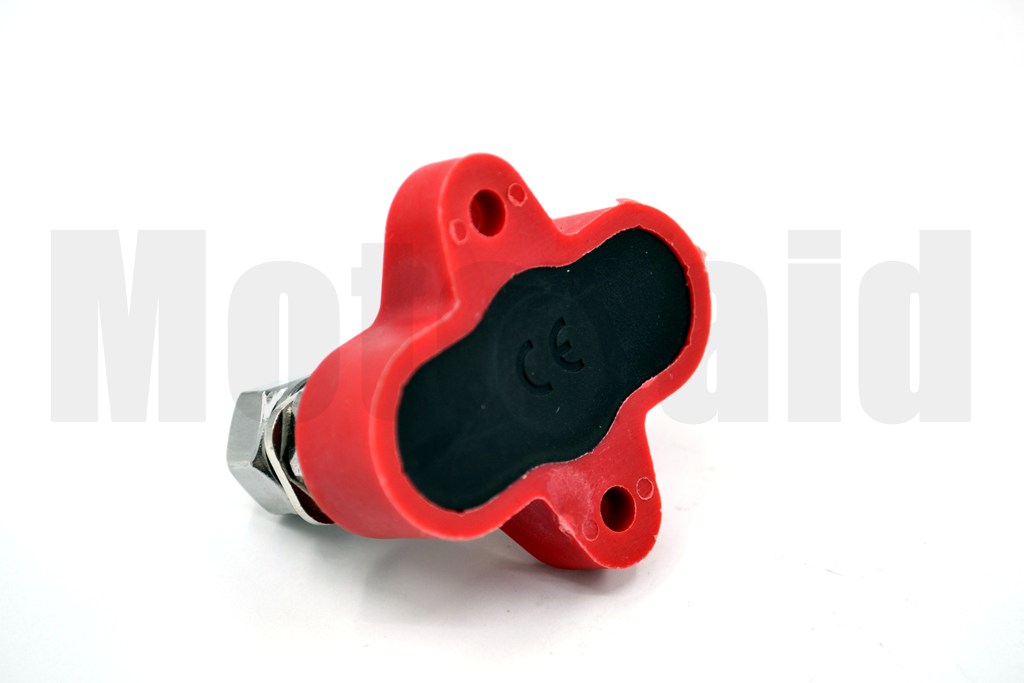 Çift Civata Kırmızı Şase Terminali 2XM8 Kutuplu