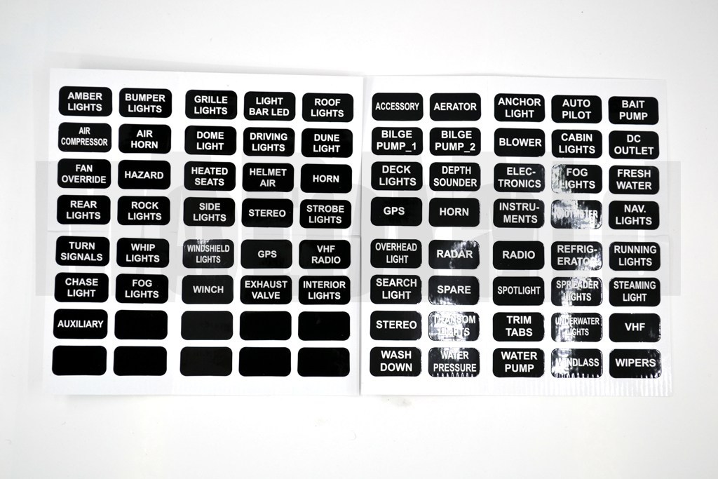 Bıçak Sigorta Kutusu 10 Port İkaz Ledli Etiketli
