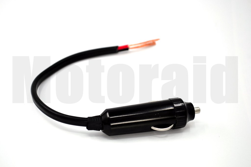 Erkek Çakmak Soketi 2x1,50mm² 18cm Bakır Kablolu